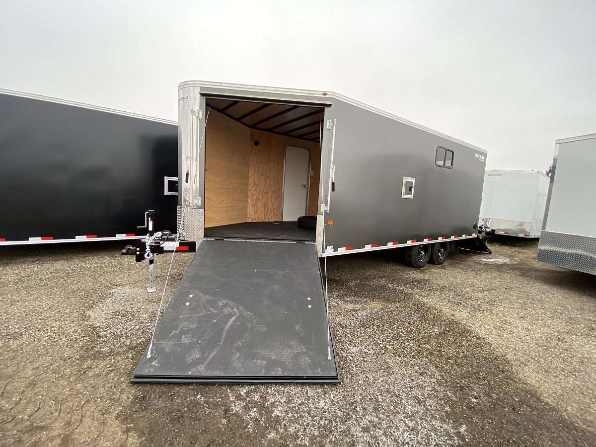 2025 Royal 8'x18' + 4' Enclosed Sled Trailer