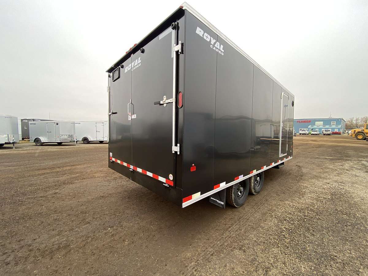 2025 Royal 8'x18' + 4' Enclosed Sled Trailer