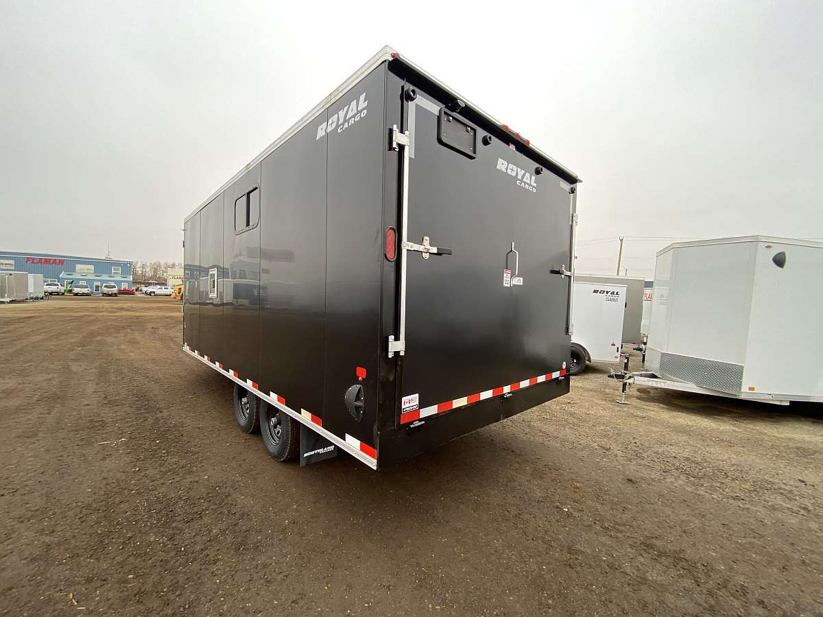 2025 Royal 8'x18' + 4' Enclosed Sled Trailer