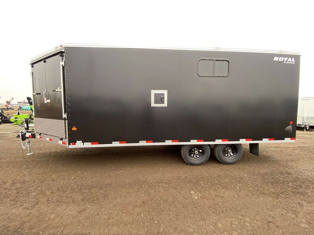 2025 Royal 8'x18' + 4' Enclosed Sled Trailer