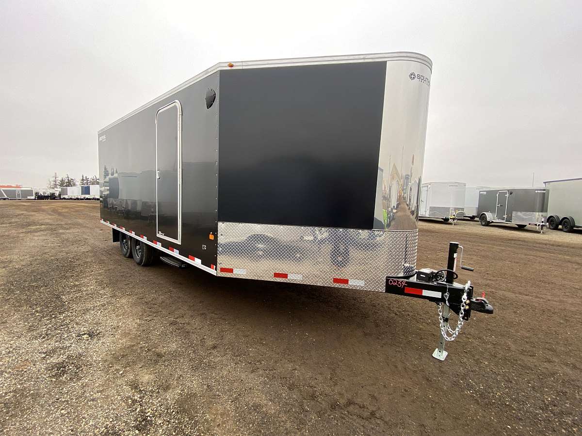 2025 Royal 8'x18' + 4' Enclosed Sled Trailer