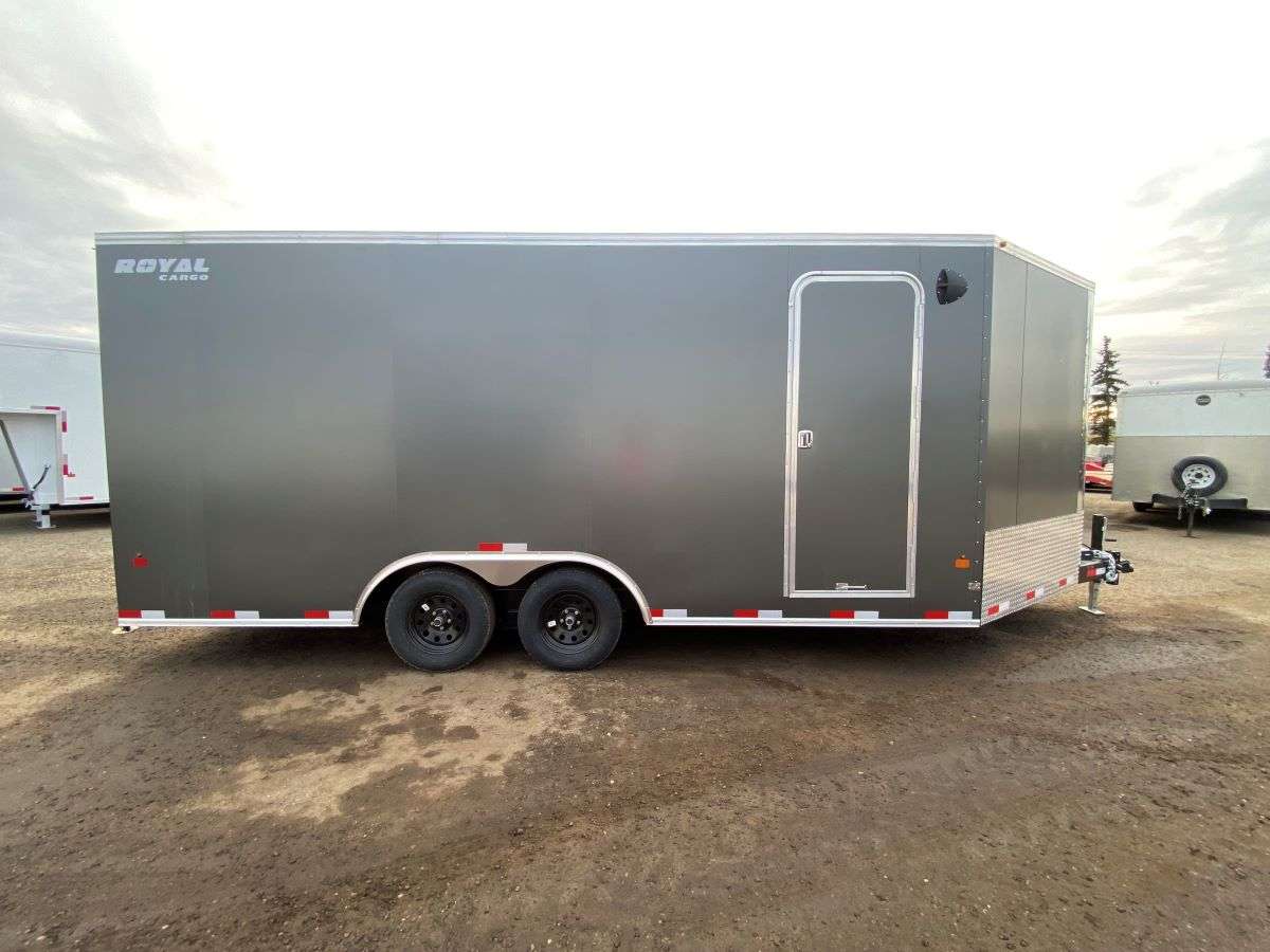 2025 Royal 8'x18' + 4' Enclosed Sled Trailer