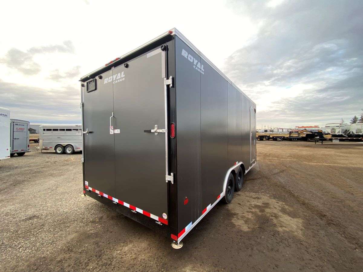 2025 Royal 8'x18' + 4' Enclosed Sled Trailer