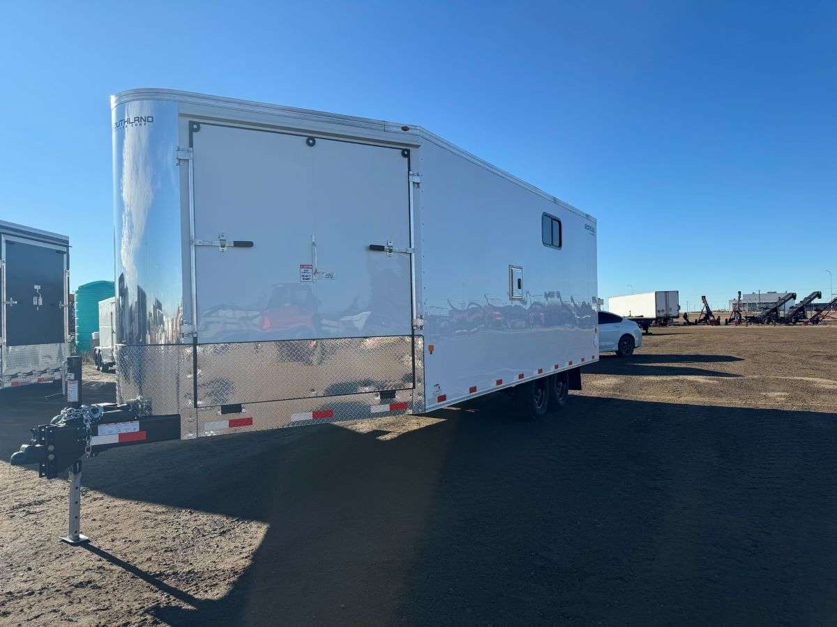 2025 Royal 8'x18' + 4' Enclosed Sled Trailer