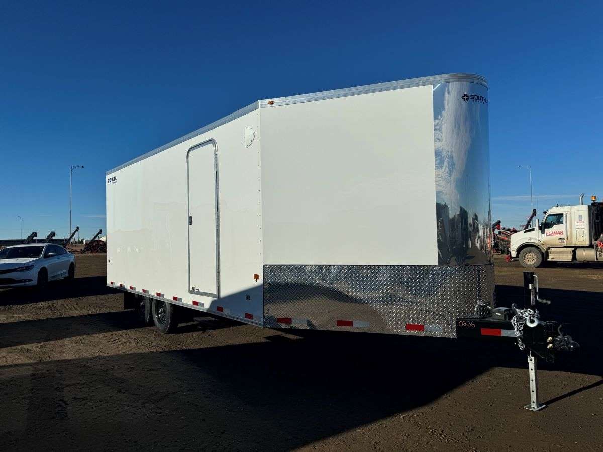 2025 Royal 8'x18' + 4' Enclosed Sled Trailer