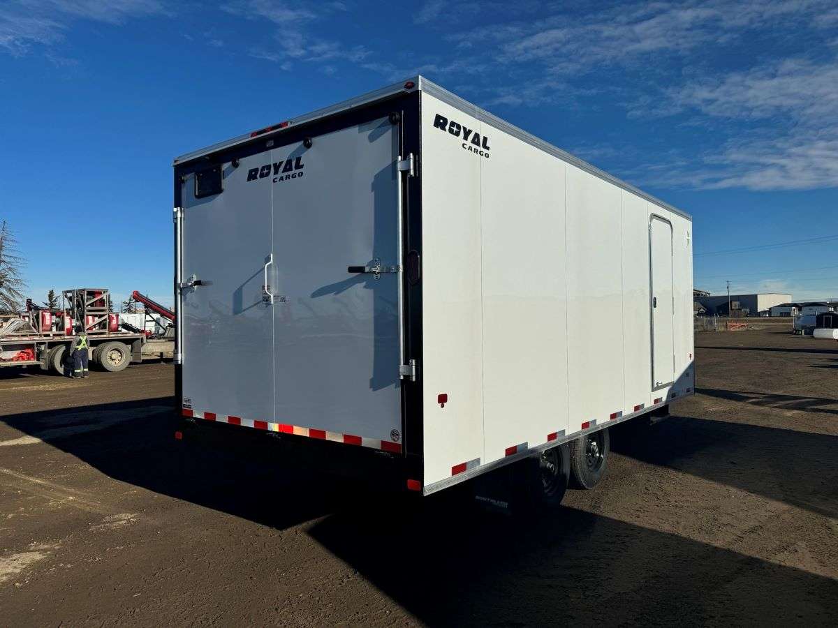 2025 Royal 8'x18' + 4' Enclosed Sled Trailer