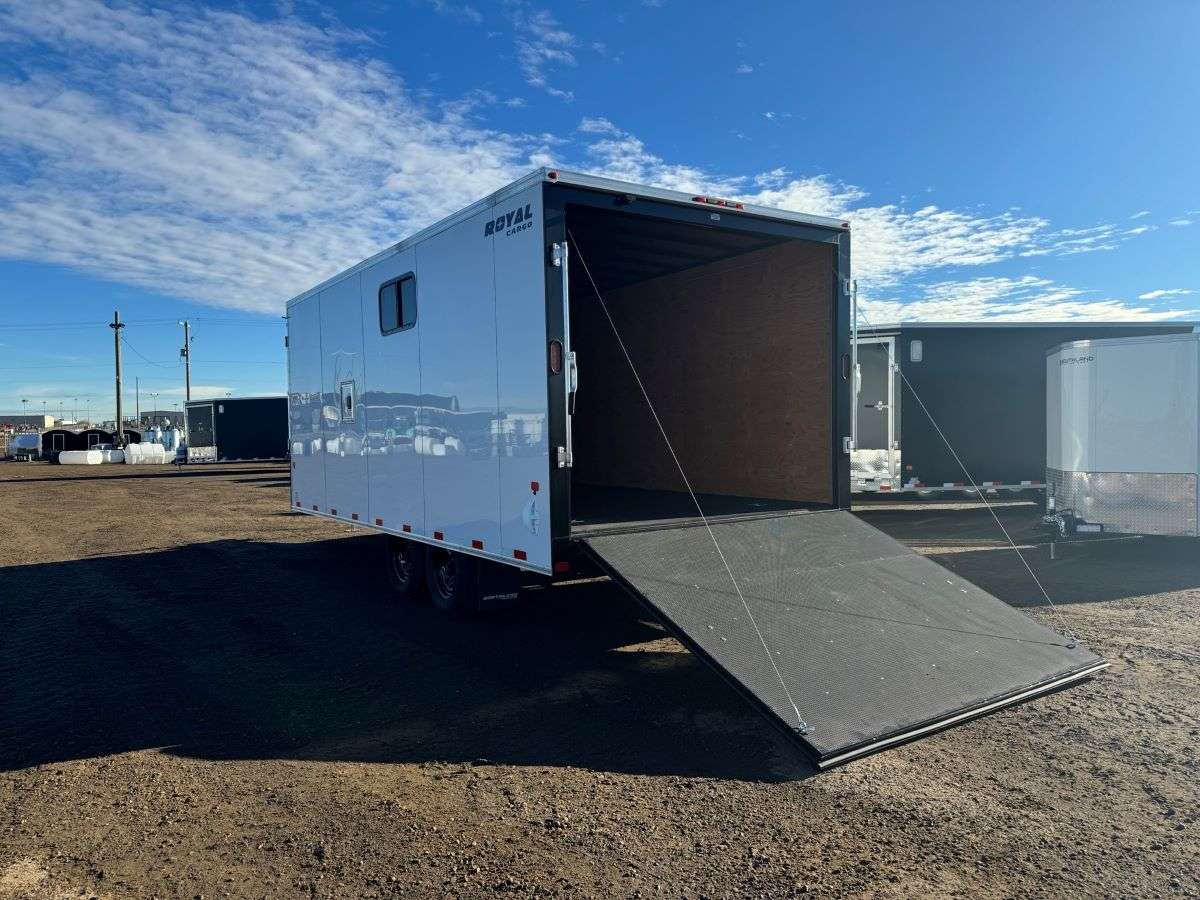 2025 Royal 8'x18' + 4' Enclosed Sled Trailer