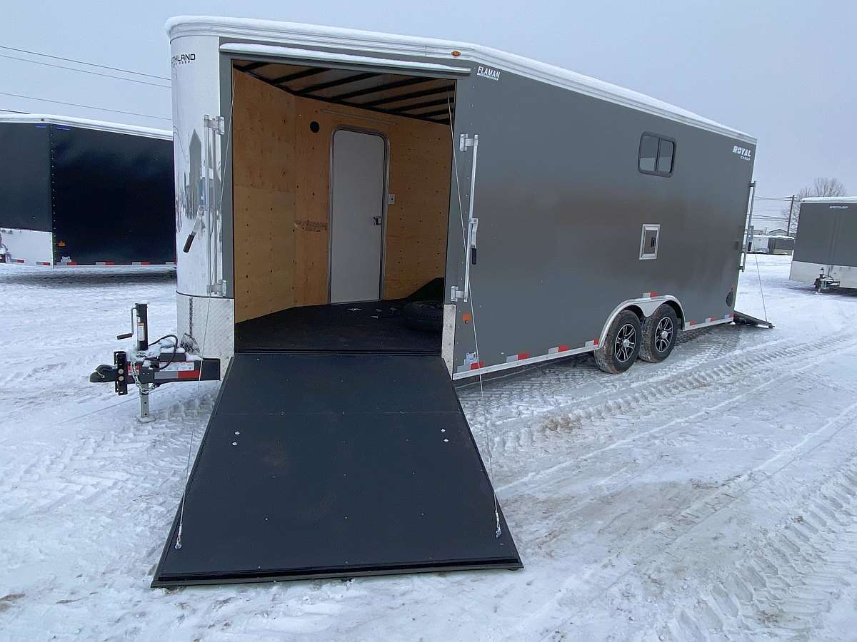 2025 Royal 8'x18' + 4' Enclosed Sled Trailer