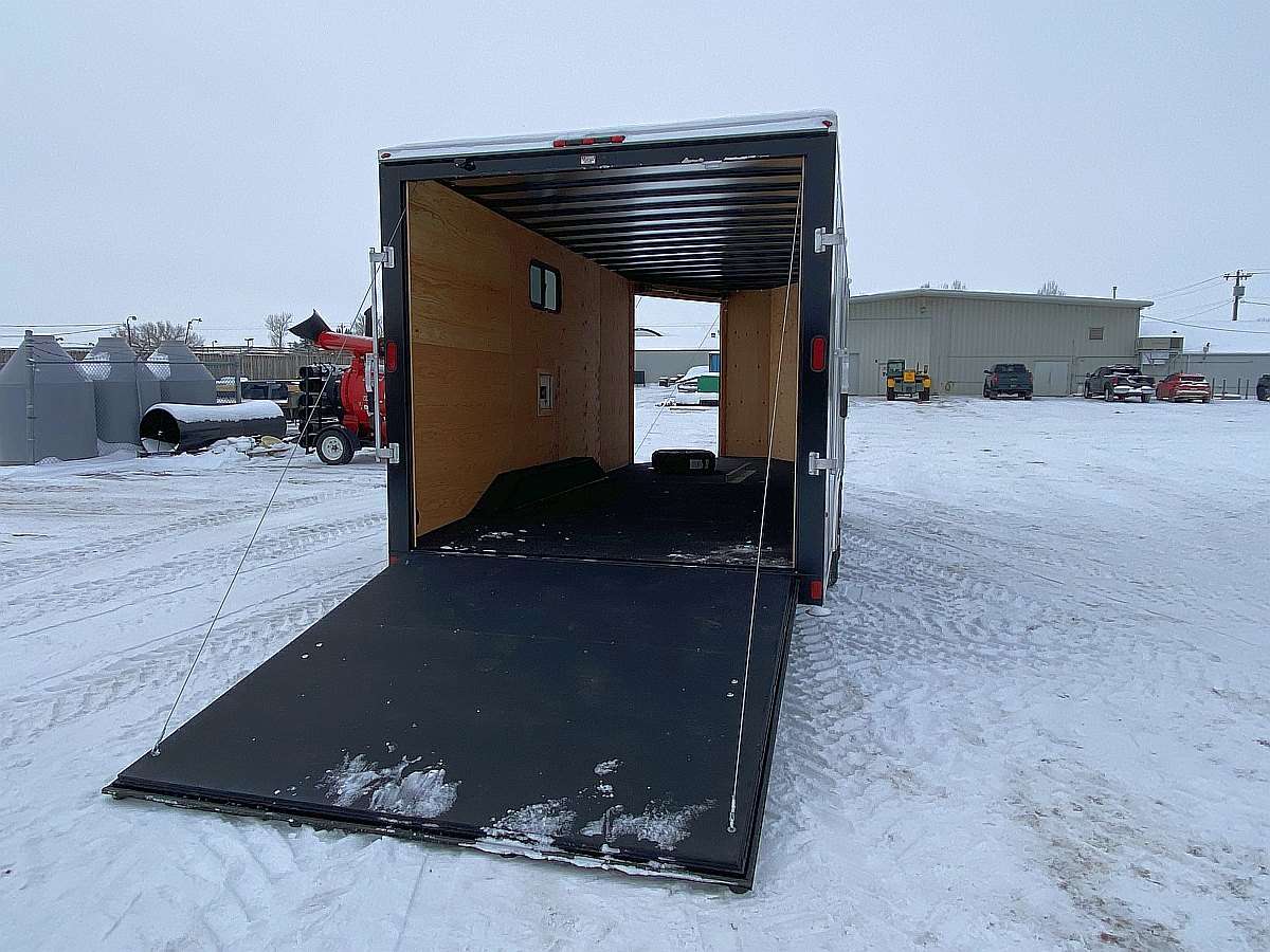 2025 Royal 8'x18' + 4' Enclosed Sled Trailer