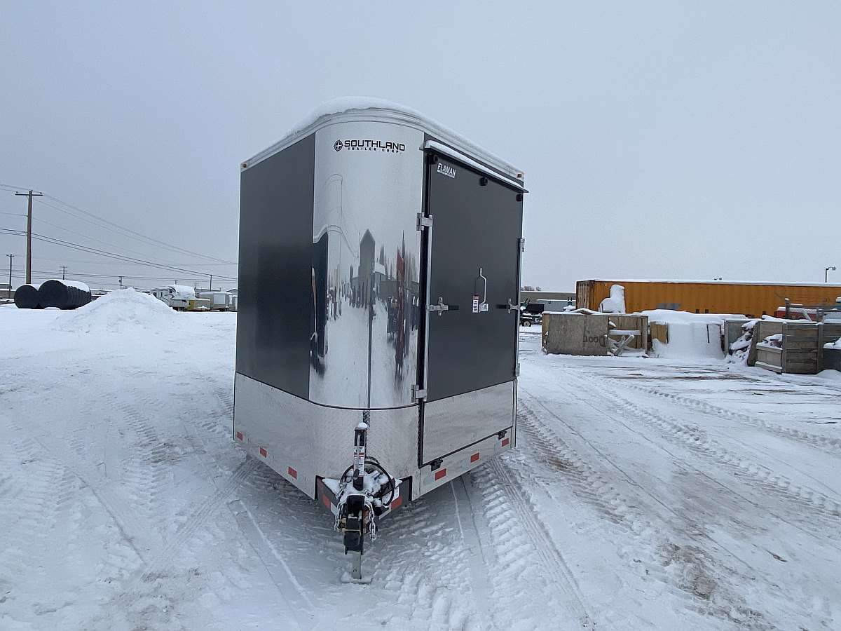 2025 Royal 8'x18' + 4' Enclosed Sled Trailer