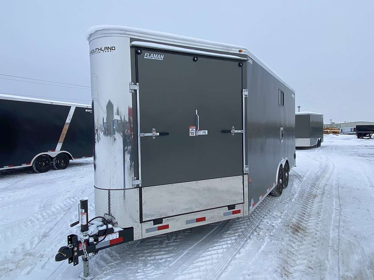 2025 Royal 8'x18' + 4' Enclosed Sled Trailer