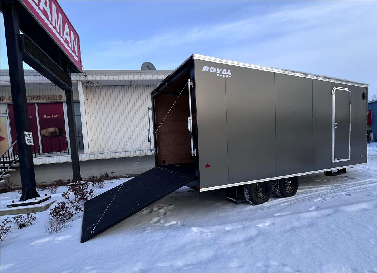 2025 Royal 8'x18' + 4' Enclosed Sled Trailer