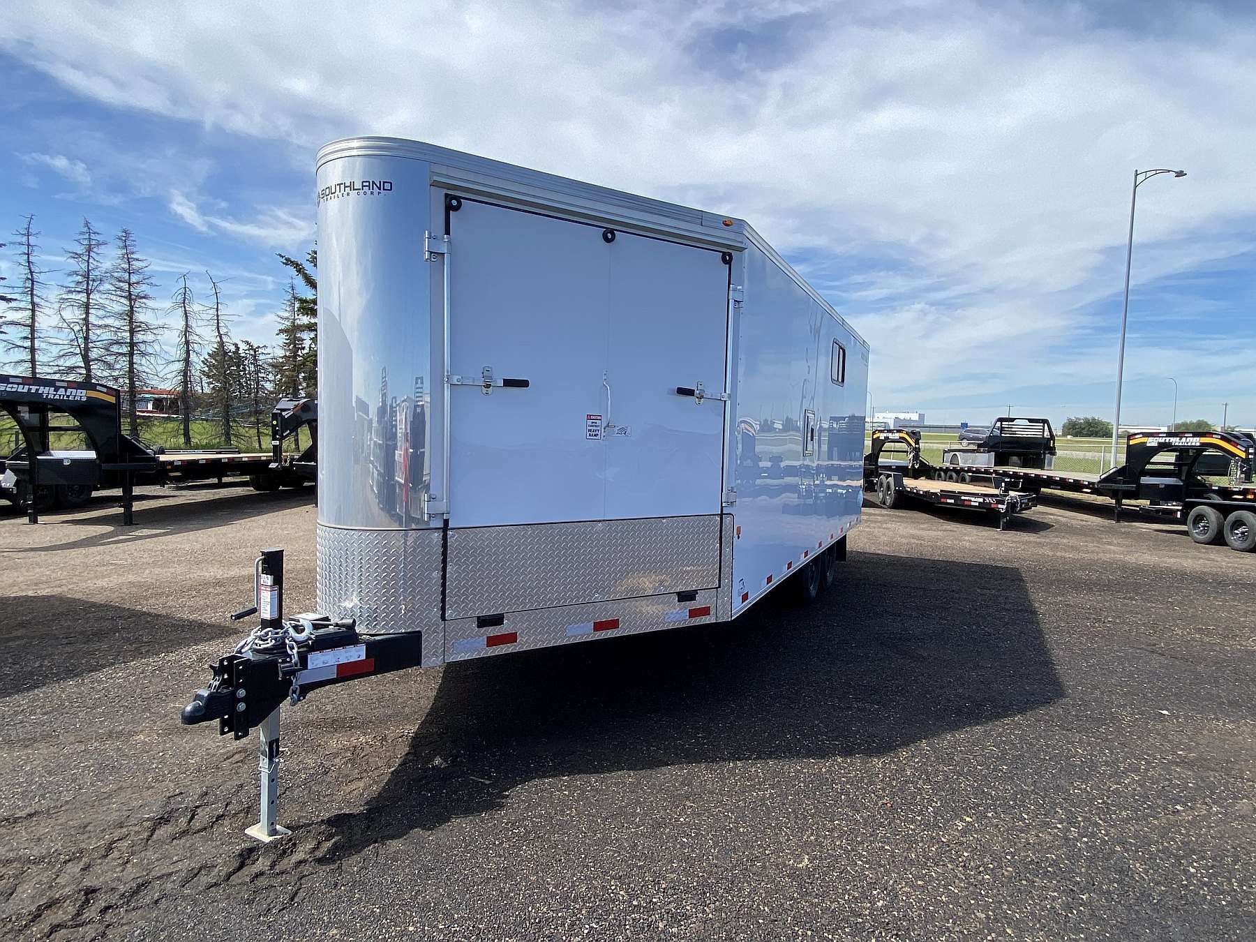 2025 Royal 8'x18' + 4' Enclosed Sled Trailer