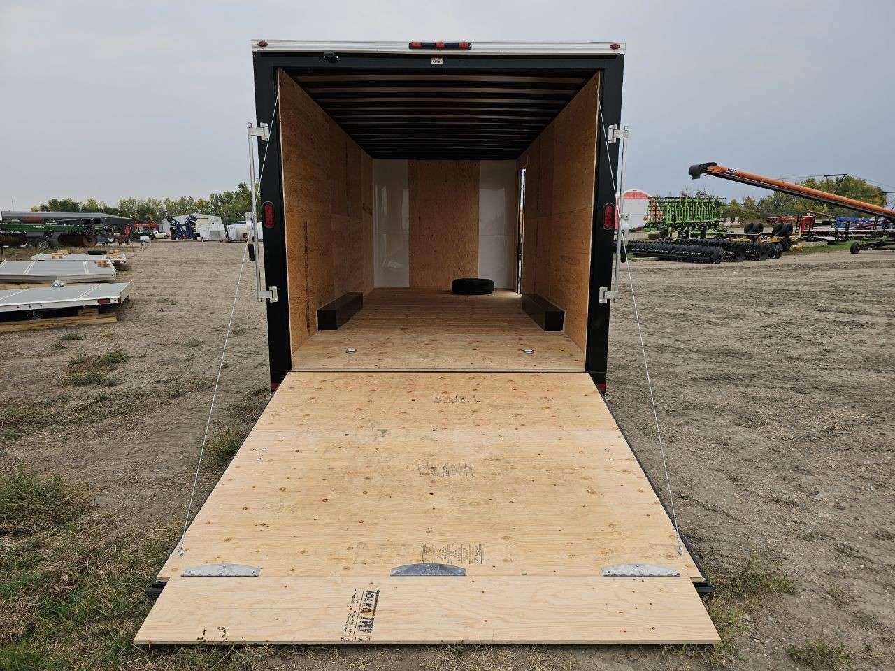 2025 Royal 8'x20' Enclosed Flat Front Trailer