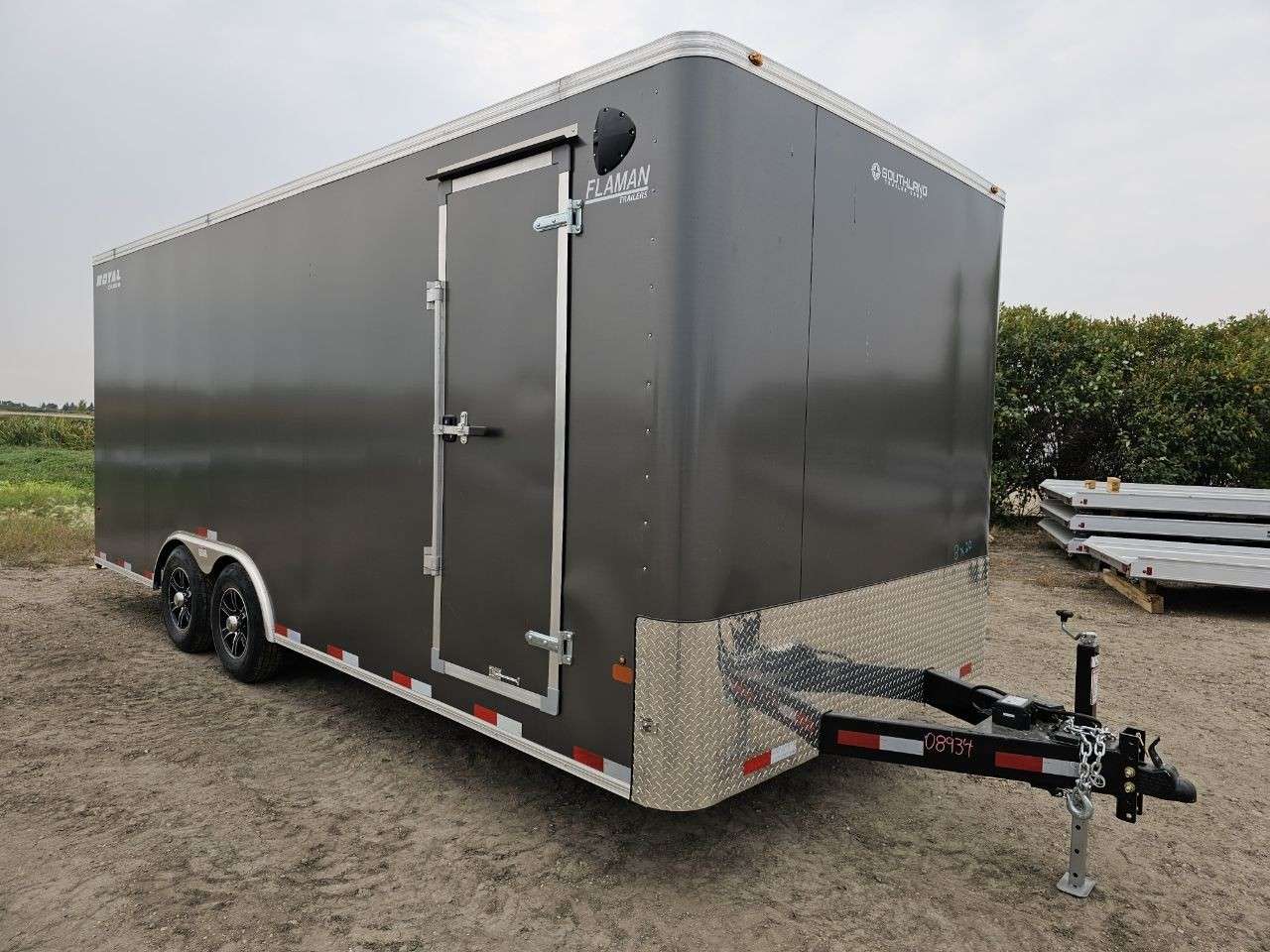 2025 Royal 8'x20' Enclosed Flat Front Trailer