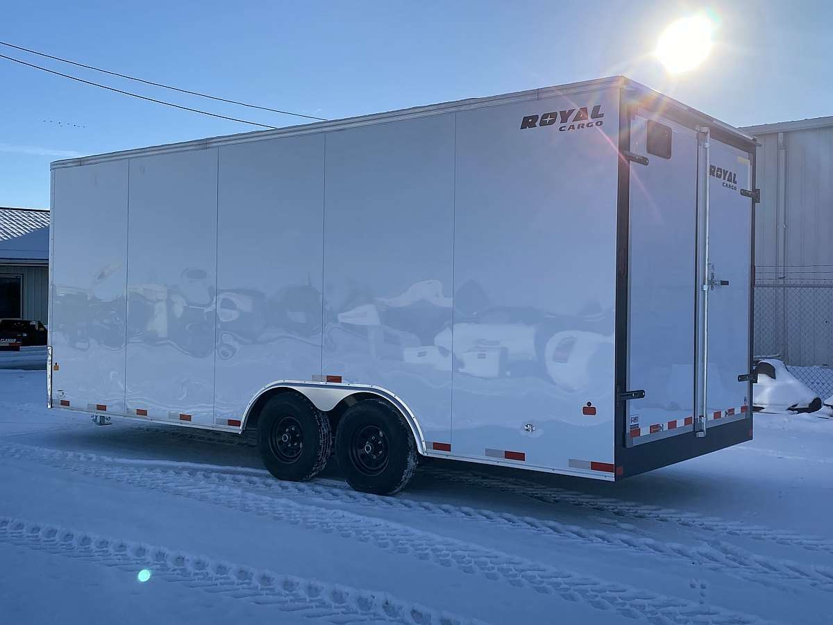 2025 Royal 8'x20' Flat Front Enclosed Cargo Trailer