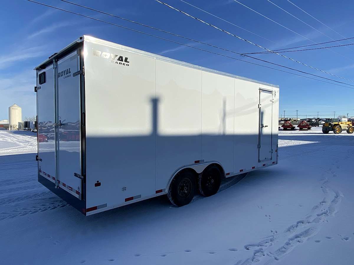 2025 Royal 8'x20' Flat Front Enclosed Cargo Trailer