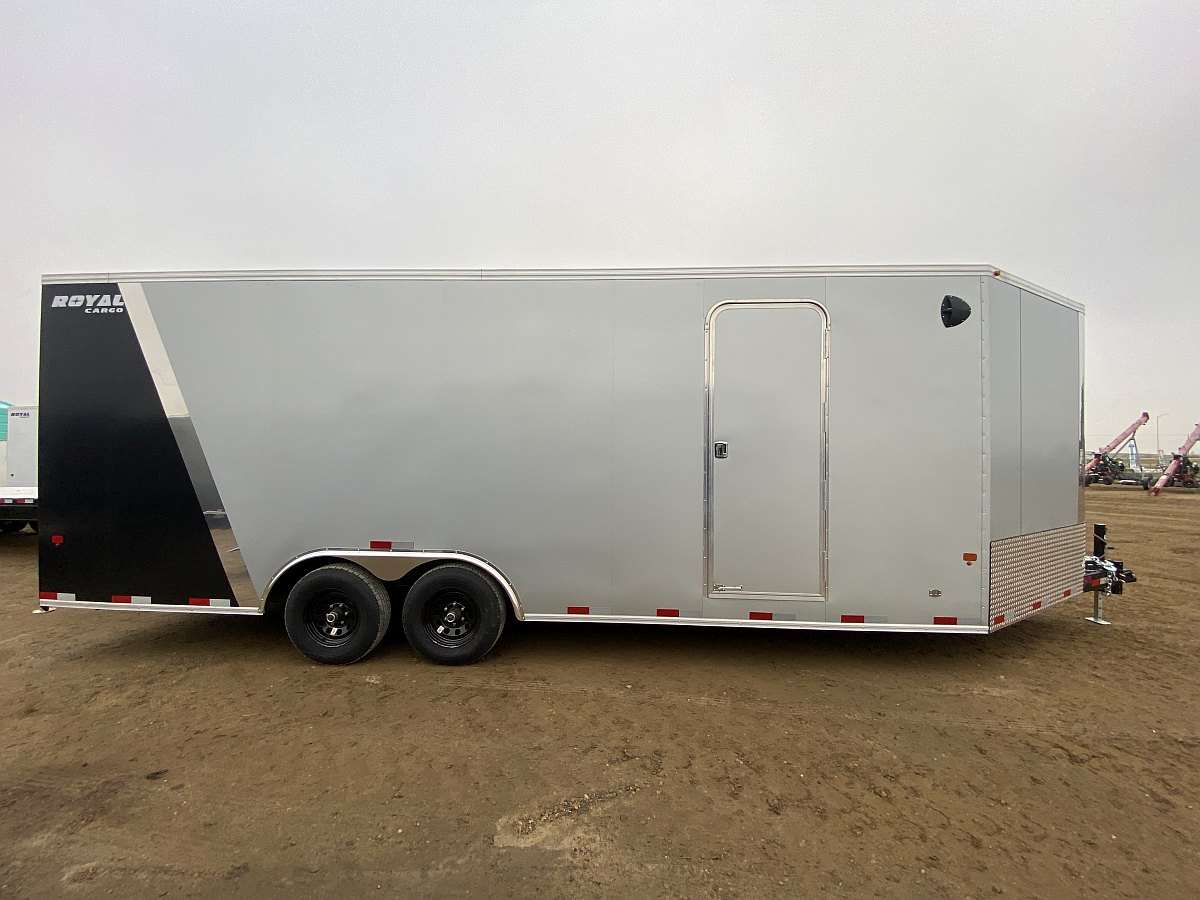 2025 Royal 8'x22' + 4' Enclosed Sled Trailer