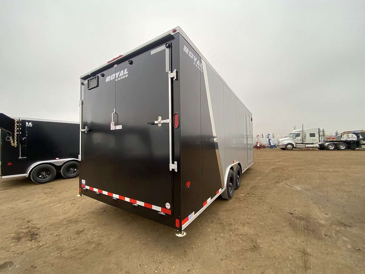 2025 Royal 8'x22' + 4' Enclosed Sled Trailer