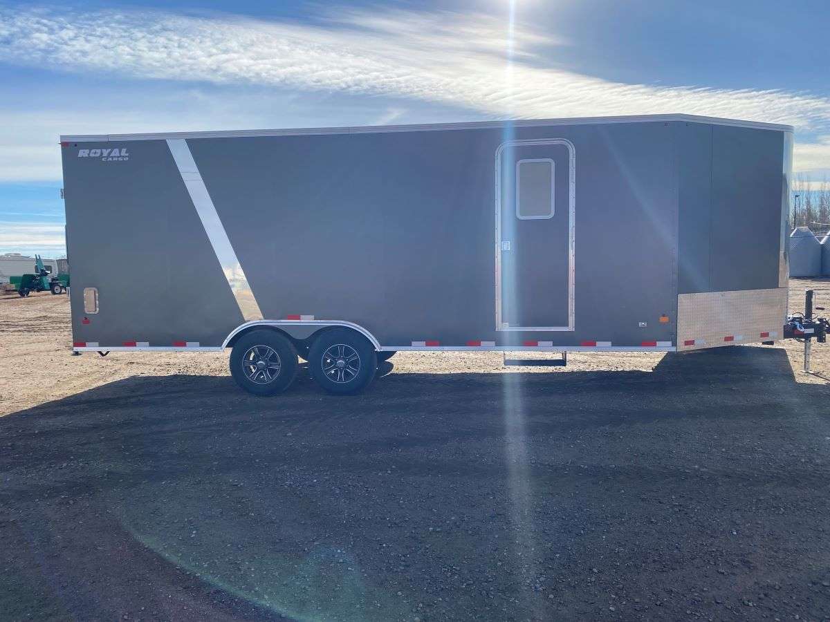 2025 Royal 8'x22' + 4' Enclosed Sled Trailer