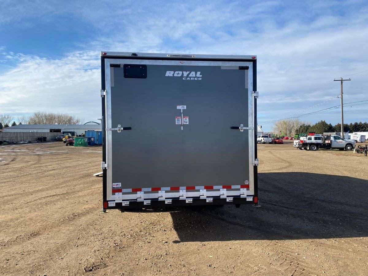 2025 Royal 8'x22' + 4' Enclosed Sled Trailer