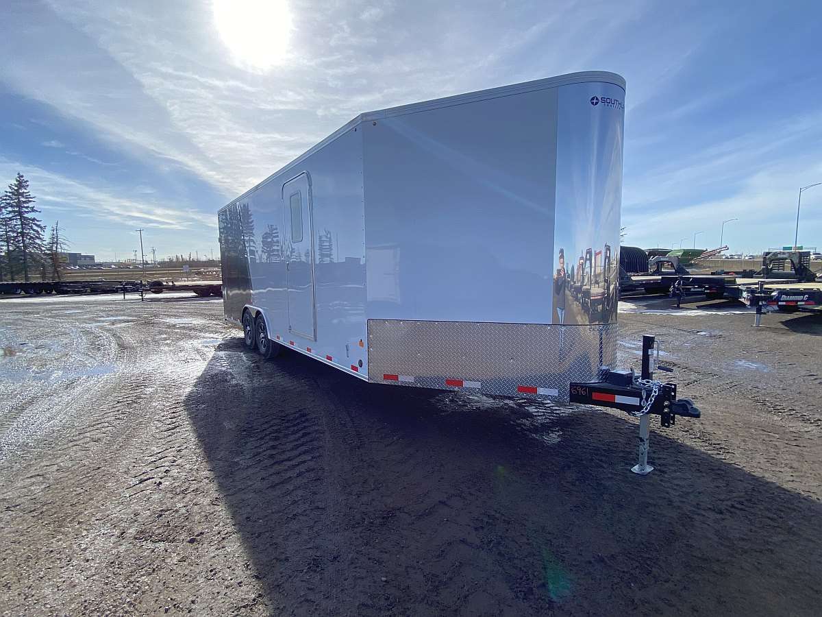 2025 Royal 8'x22' + 4' Enclosed Sled Trailer