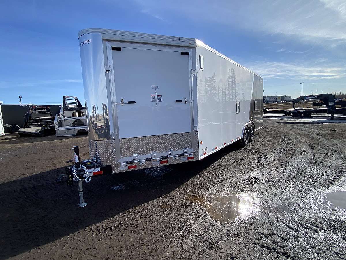 2025 Royal 8'x22' + 4' Enclosed Sled Trailer