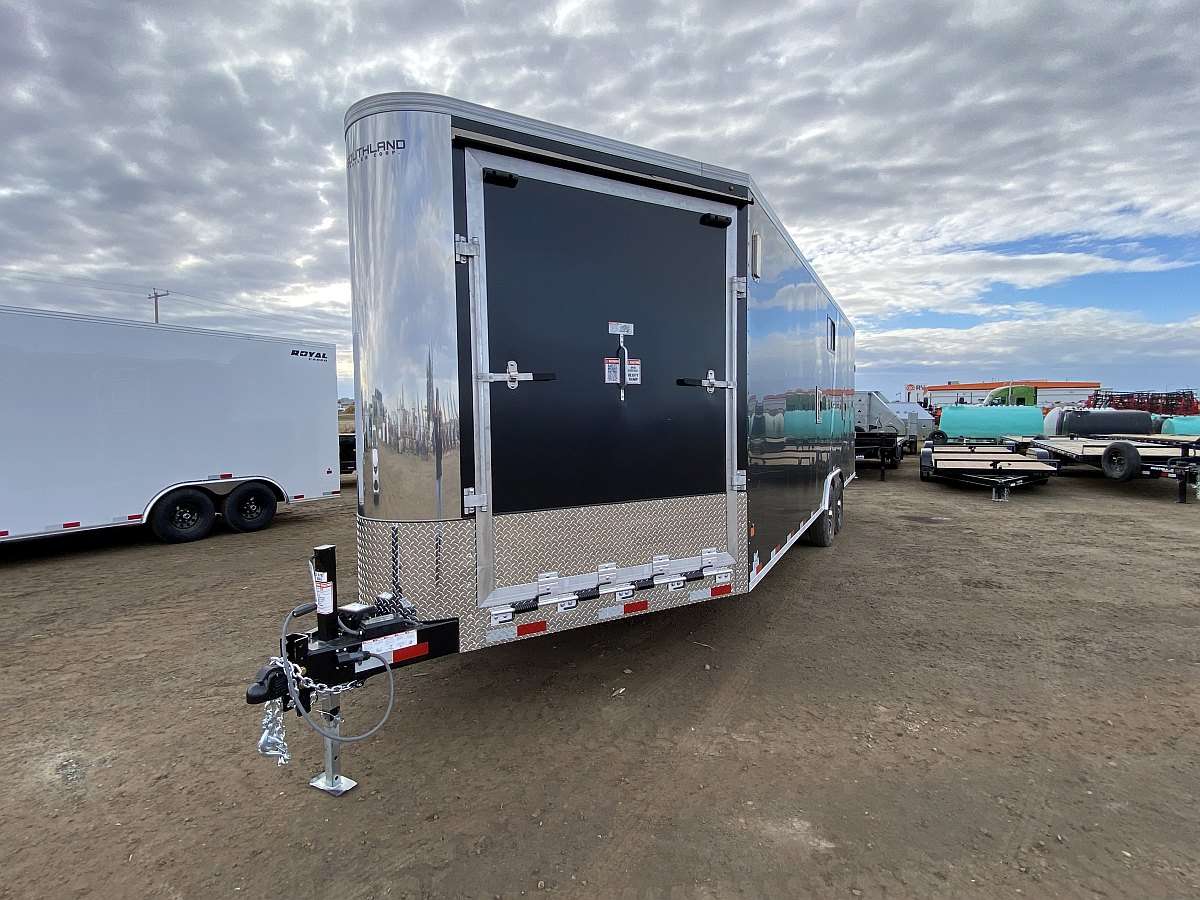 2025 Royal 8'x24' + 4' Enclosed Sled Trailer