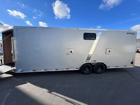 2025 Royal 8'x24' + 4' Enclosed Sled Trailer