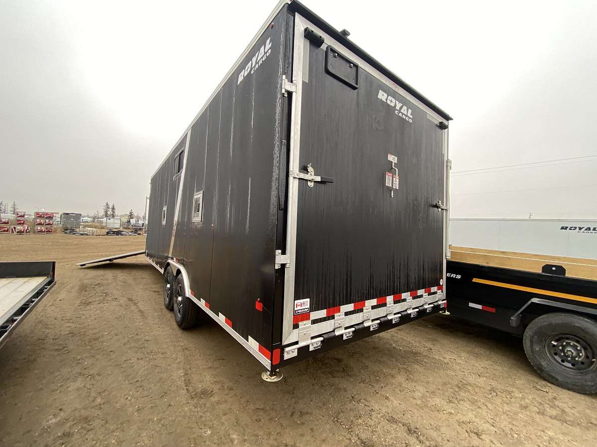 2025 Royal 8'x24' + 4' Enclosed Sled Trailer