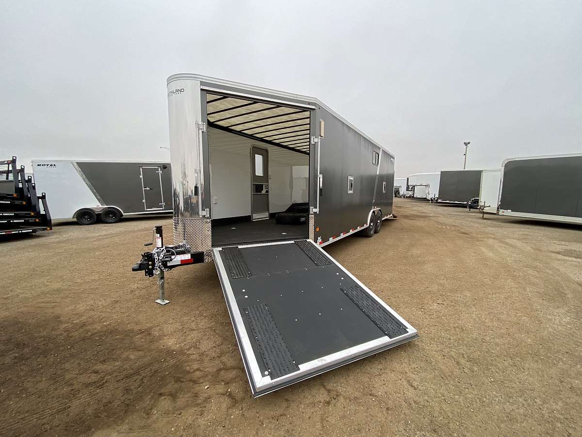 2025 Royal 8'x24' + 4' Enclosed Sled Trailer