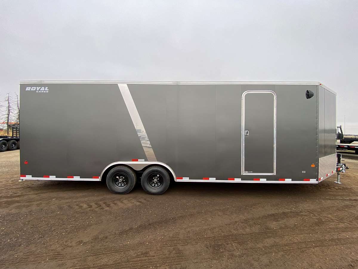 2025 Royal 8'x24' + 4' Enclosed Sled Trailer