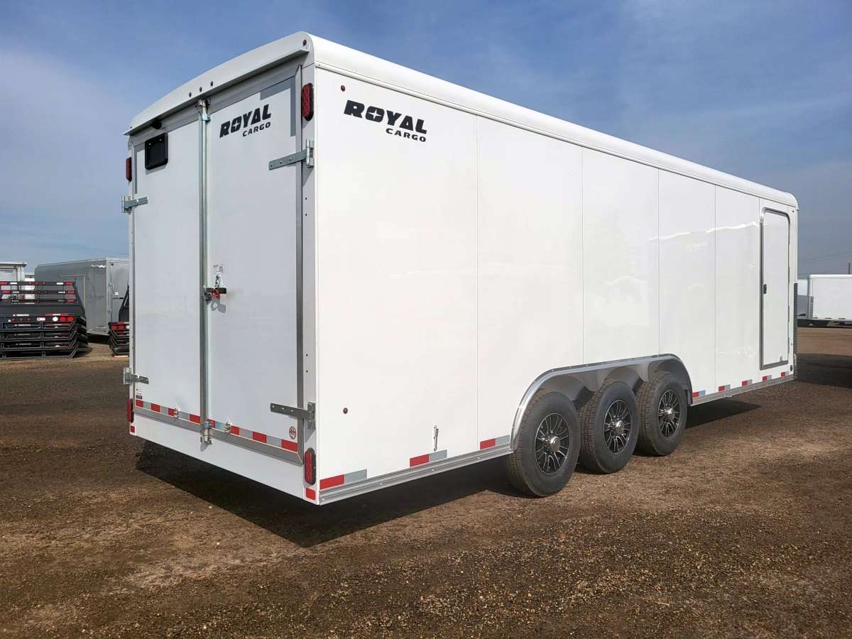 2025 Royal 8'x24' Enclosed Tri-Axle Cargo Trailer