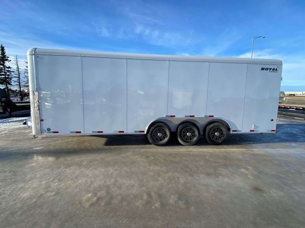 2025 Royal 8'x24' Enclosed Tri-Axle Cargo Trailer