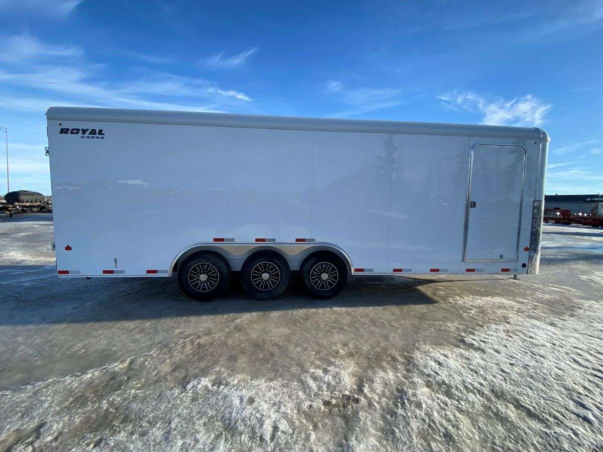 2025 Royal 8'x24' Enclosed Tri-Axle Cargo Trailer