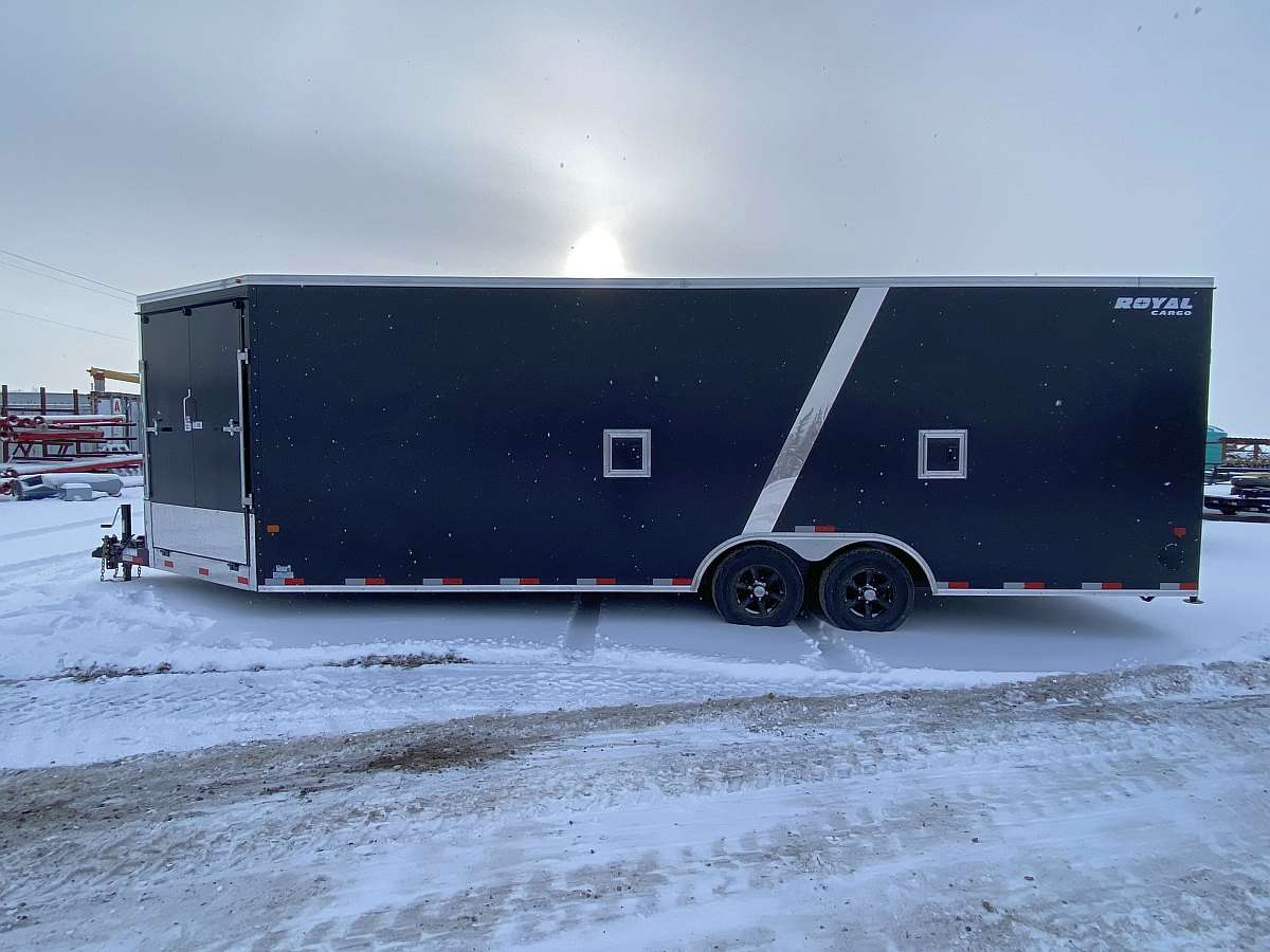 2025 Royal 8'x28' Enclosed Sled Trailer