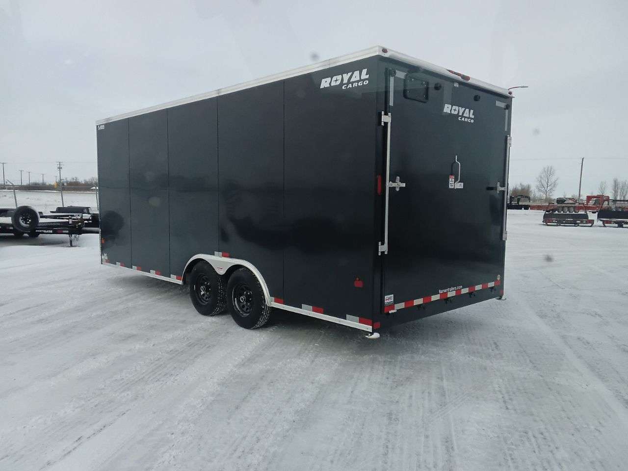 2025 Royal LARC 8'6" x 20' Flat Front Car Hauler