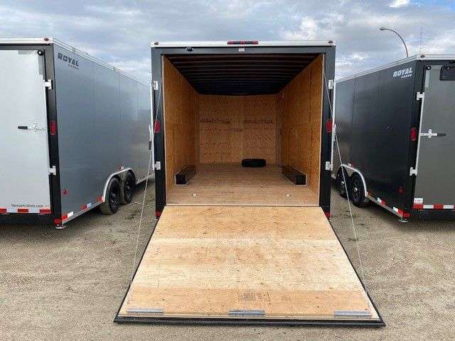 2025 Royal LARC 8'6" x 20' + V-Nose Car Hauler HAIL SALE