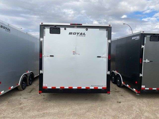 2025 Royal LARC 8'6" x 20' + V-Nose Car Hauler HAIL SALE