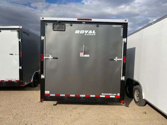 2025 Royal LARC 8'6" x 20' + V-Nose Car Hauler HAIL SALE