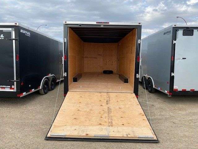 2025 Royal LARC 8'6" x 20' + V-Nose Car Hauler HAIL SALE