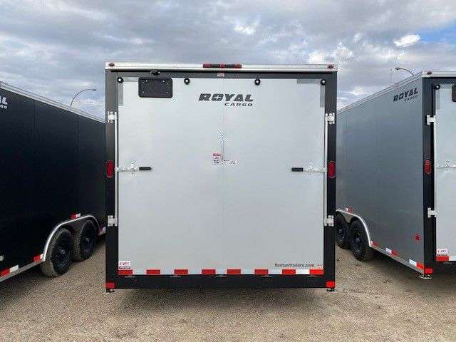 2025 Royal LARC 8'6" x 20' + V-Nose Car Hauler HAIL SALE