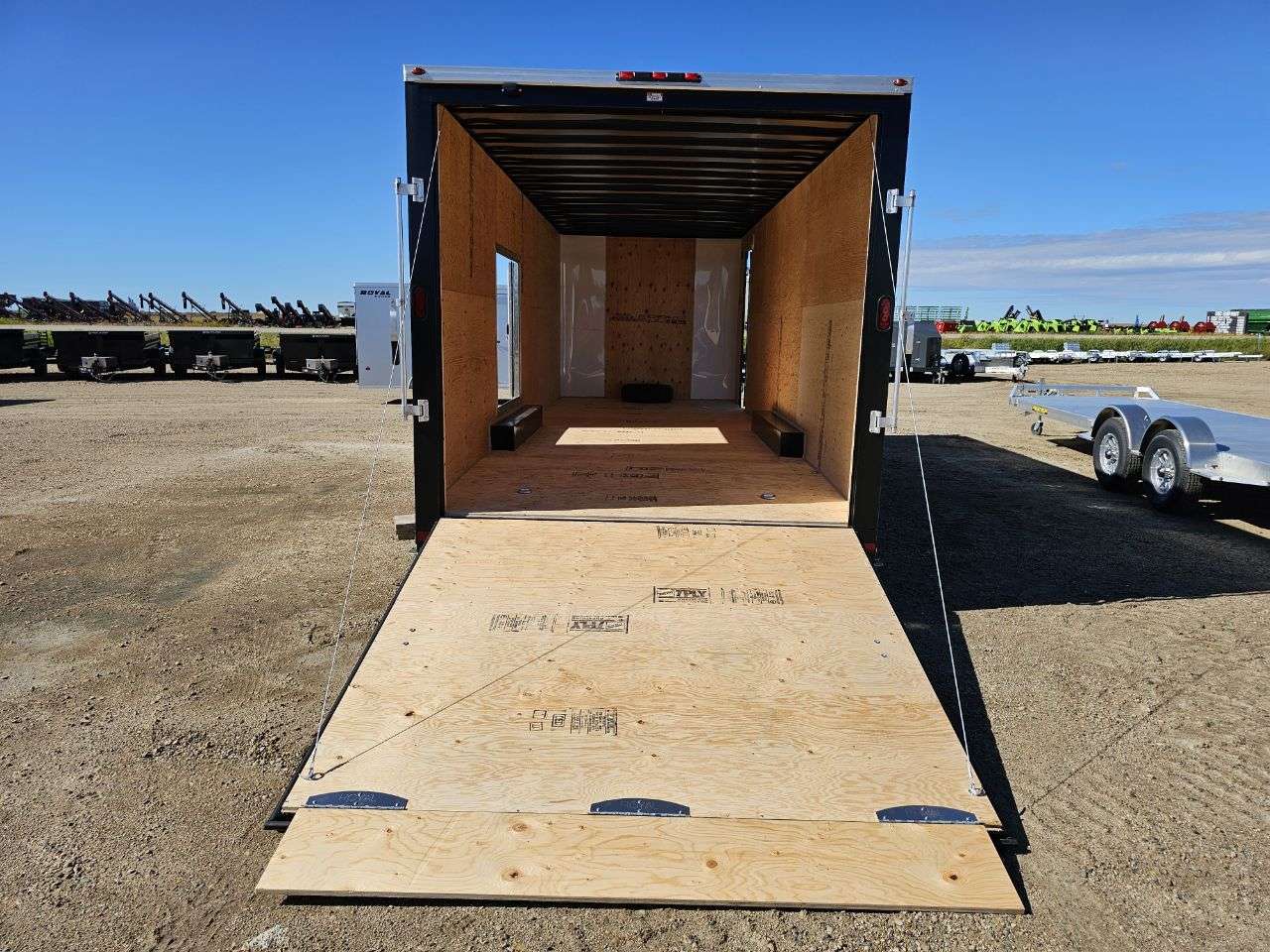 2025 Royal LARC 8'6" x 24' Flat Front Car Hauler