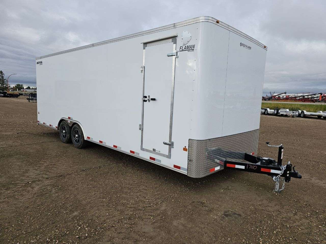 2025 Royal LARC 8'6" x 24' Flat Front Car Hauler