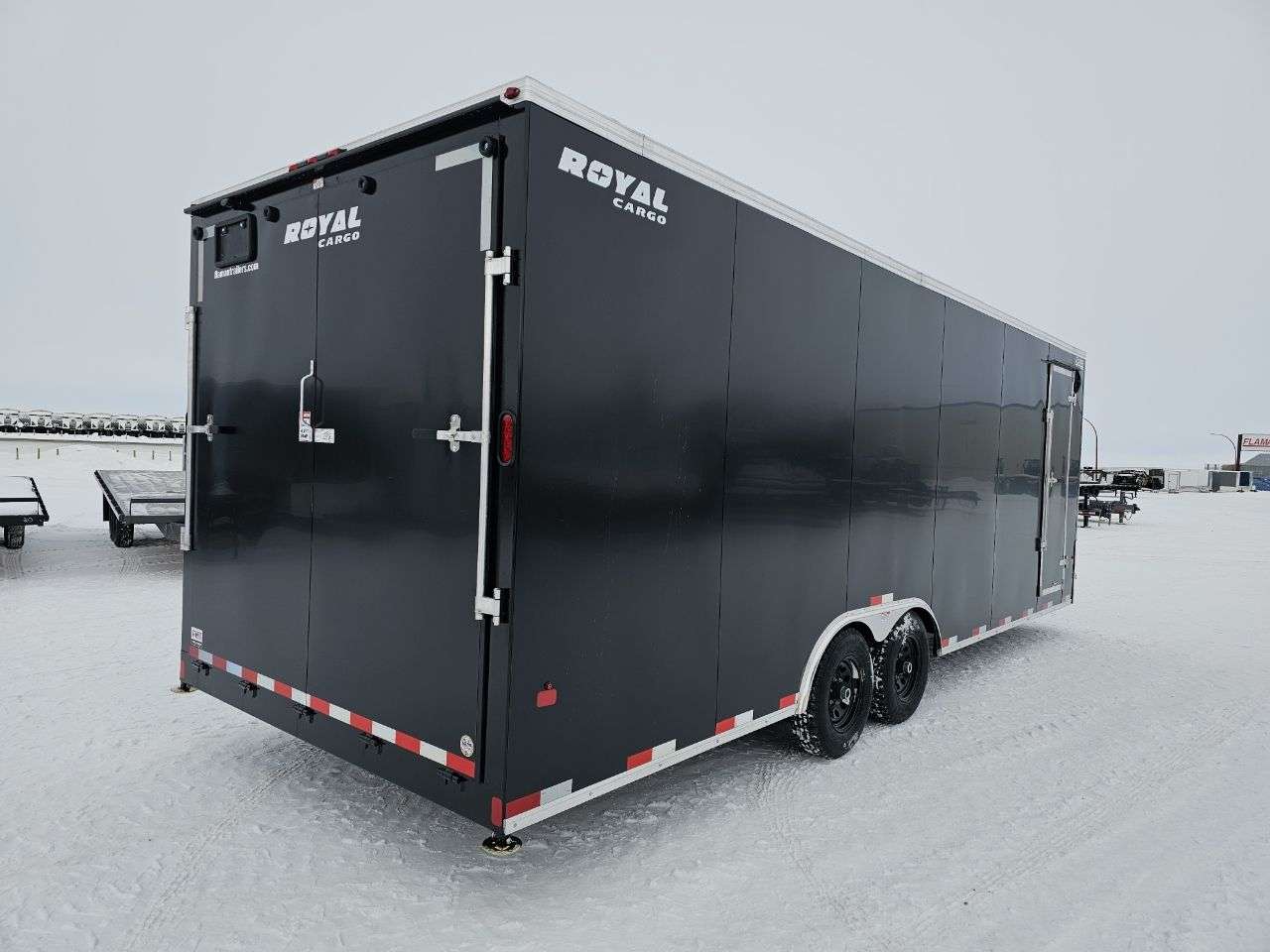 2025 Royal LARC 8'6" x 24' Flat Front Car Hauler