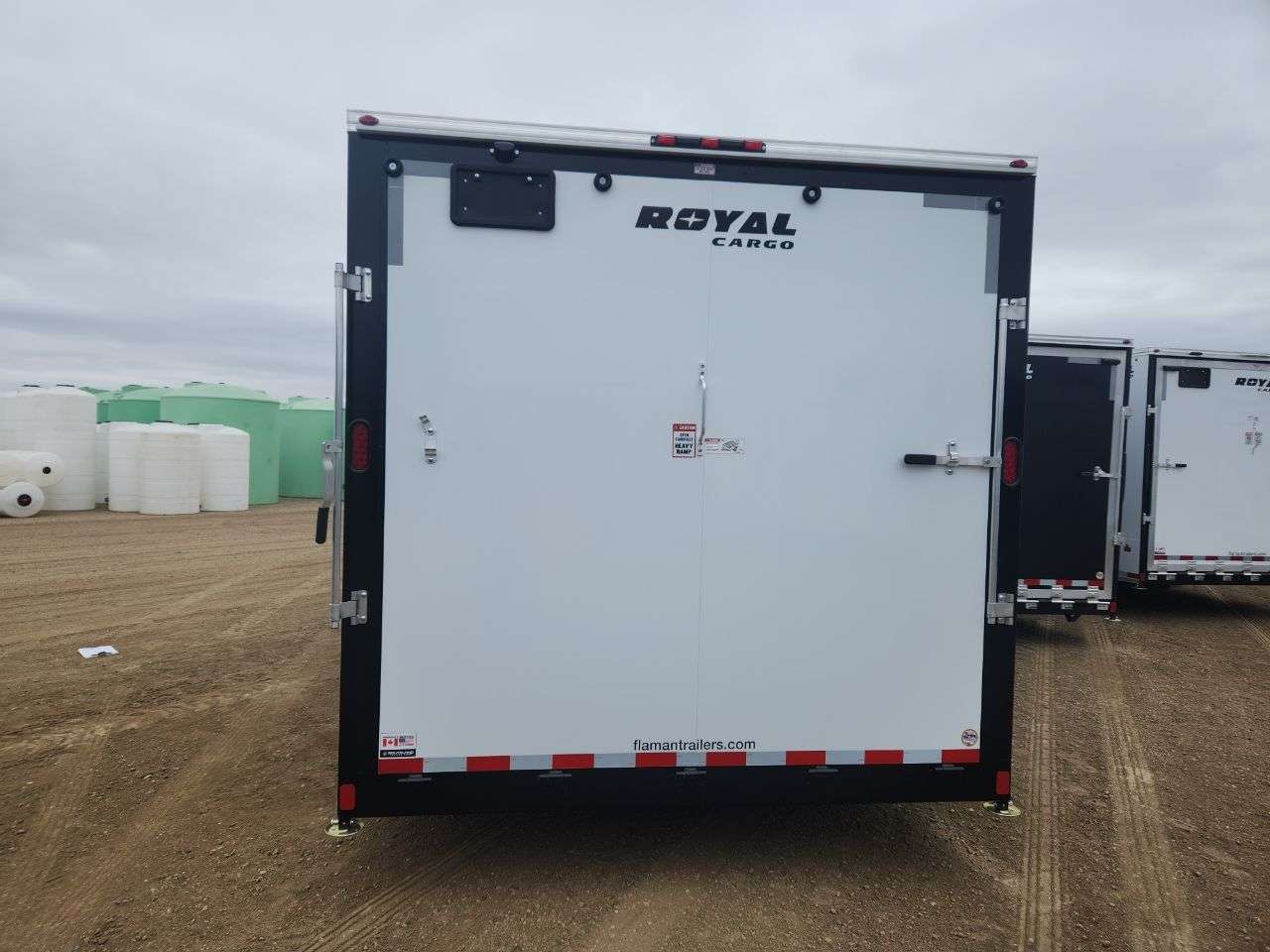 2025 Royal LARSM 8'6" x 16' + V-Nose Toy Hauler Trailer