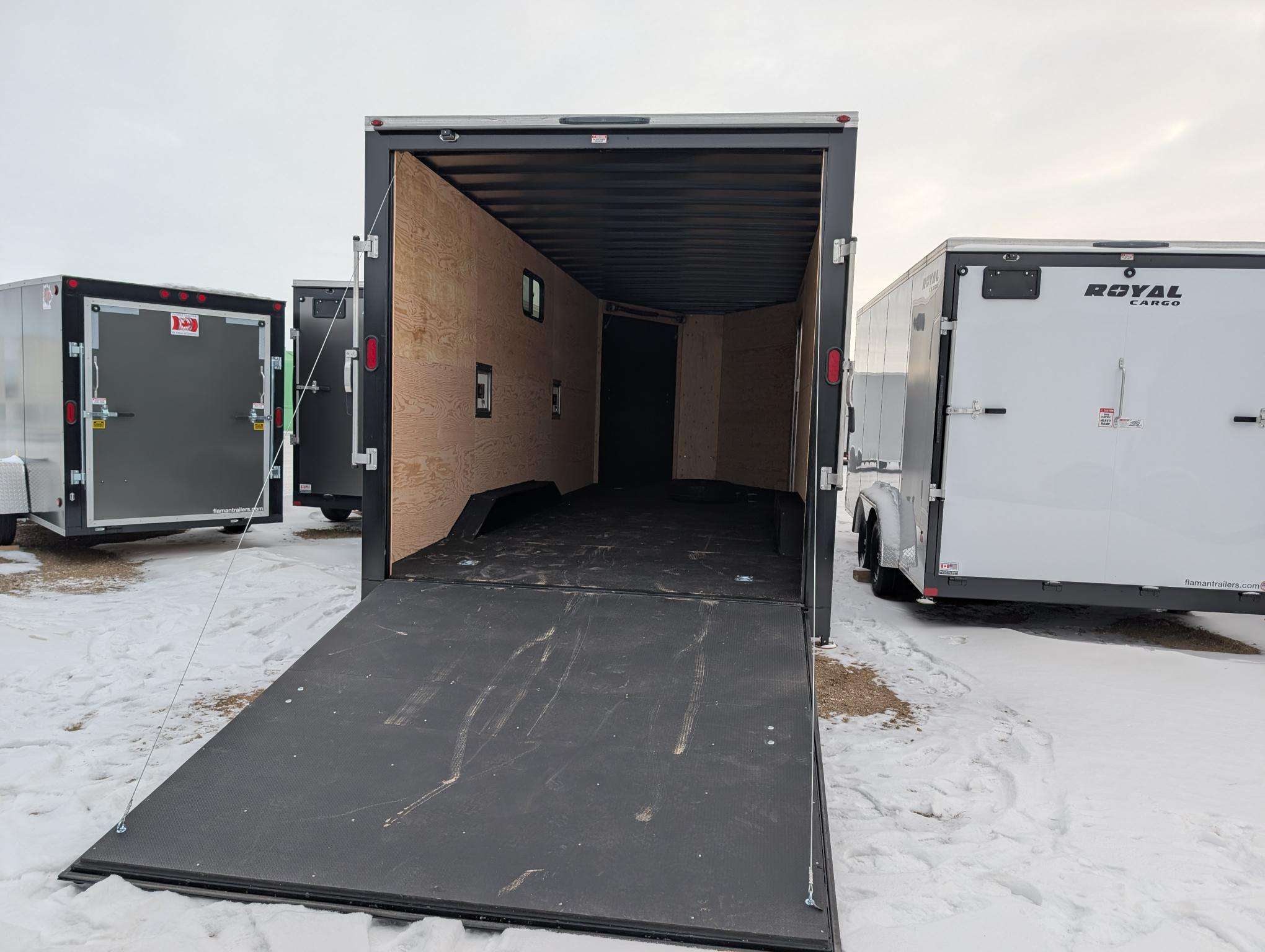 2025 Royal LARSM 8'6" x 22' + V-Nose Toy Hauler Trailer