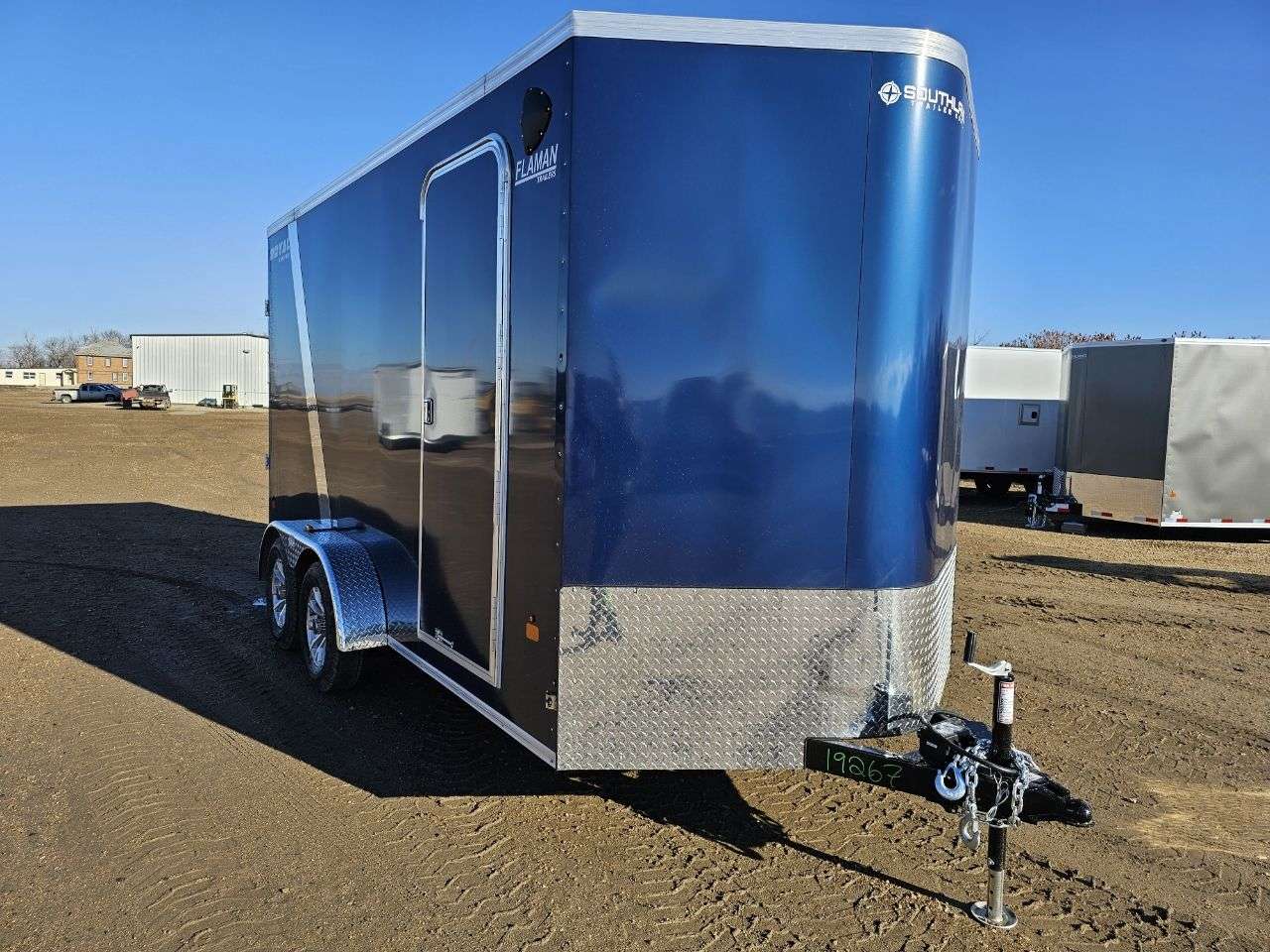 2025 Royal LCH 7' x 14' + V-Nose Cargo Trailer