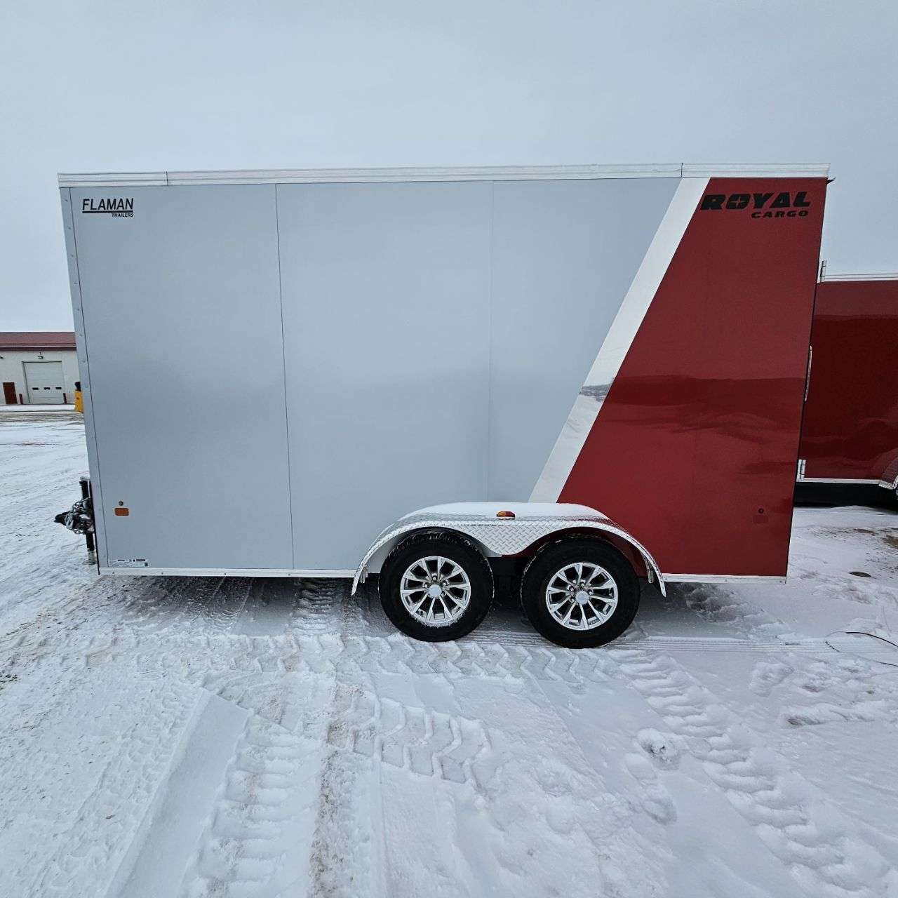 2025 Royal LCH 7' x 14' + V-Nose Cargo Trailer