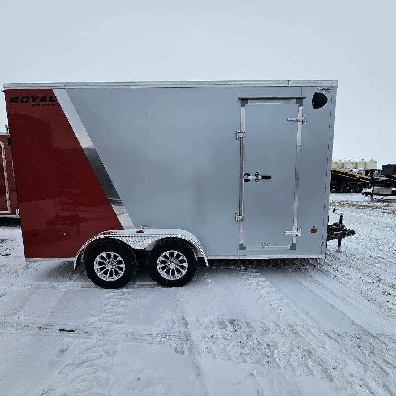 2025 Royal LCH 7' x 14' + V-Nose Cargo Trailer